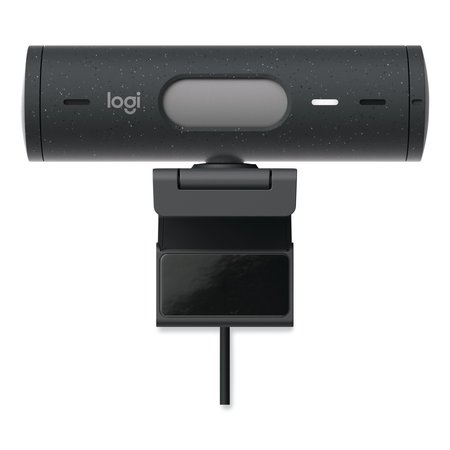 LOGITECH Brio 505 Webcam, 1920 pixels x 1080 pixels, Graphite 960-001411